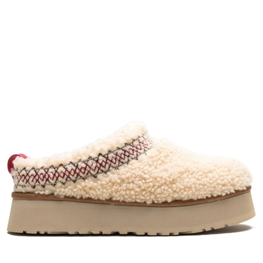 UGG Tazz Braid Heritage Sherpa Cream